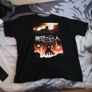 Attack On Titan Double Sided tShirt Size XL 24" 28"